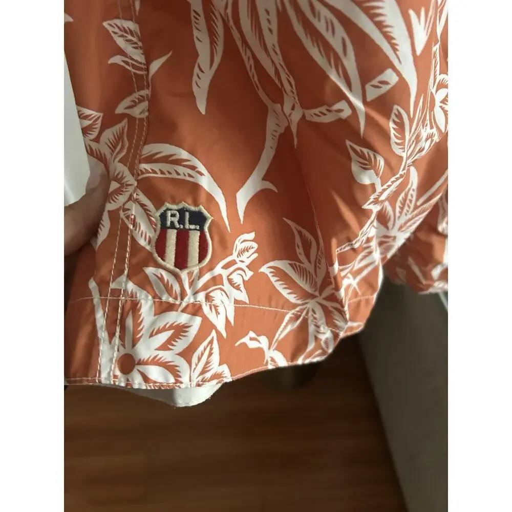 Polo Ralph Lauren 90’s Tropical Swim  Shorts. L Summer  Beach